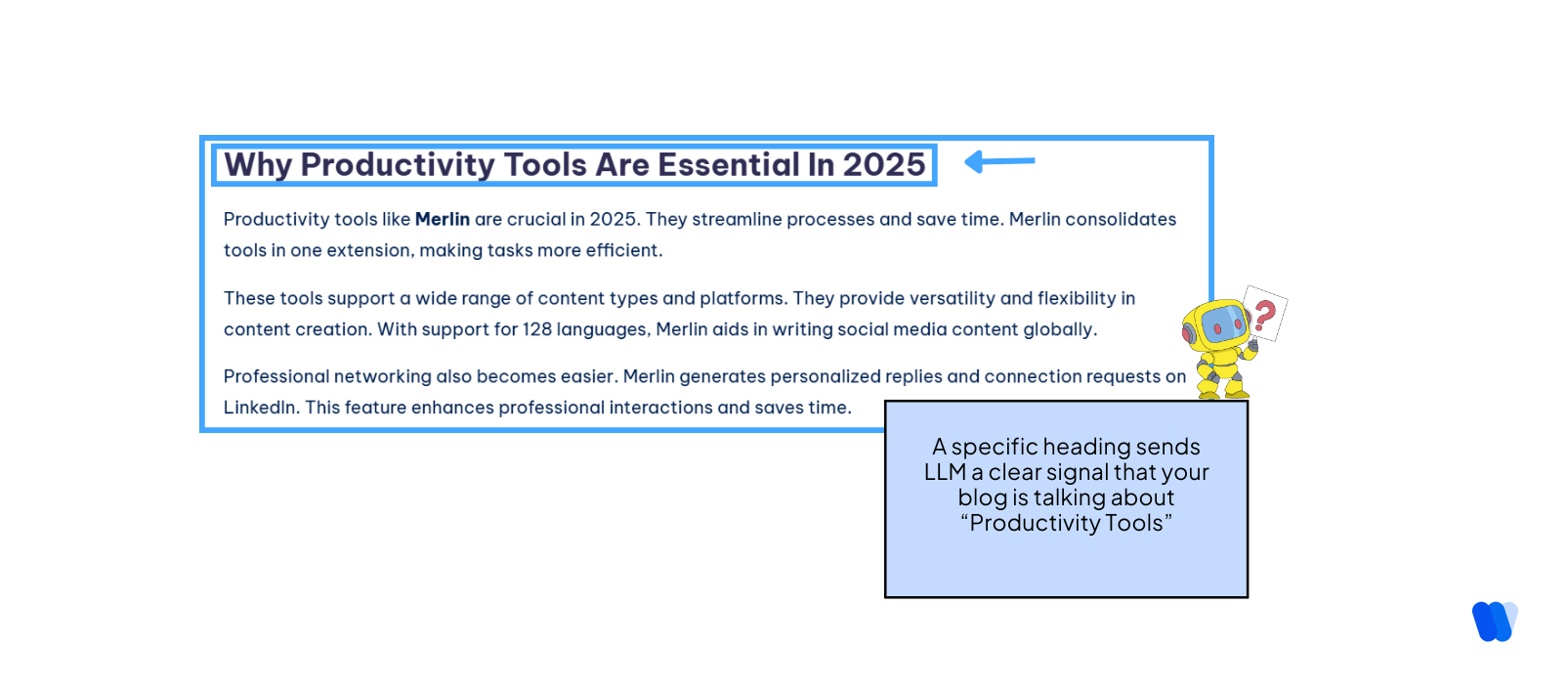 llm-blog-optimization-showing-importance-of-specific-headings-like-why-productivity-tools-are-essential-in-2025-for-clear-topic-signals