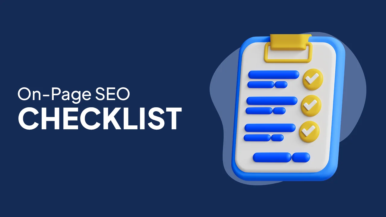 14 On-Page SEO Checklist for 2026