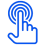 One-click automation symbol showcasing rapid execution
