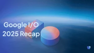 3d-rendered-io-shapes-with-rainbow-gradient-float-over-earths-curve-symbolizing-innovation-from-google-io-2025-for-seo-pros