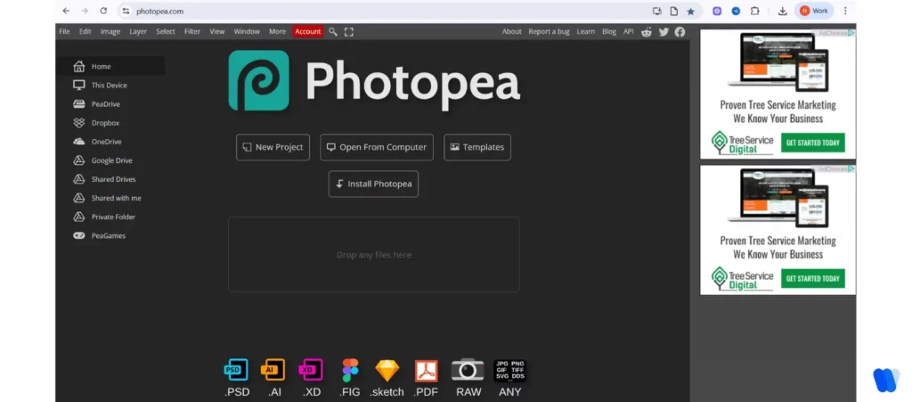 photopea-dashboard-for-editing-and-exporting-webp-images-online