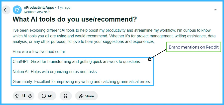Brand-mentions-on-Reddit-for-llm-seeding