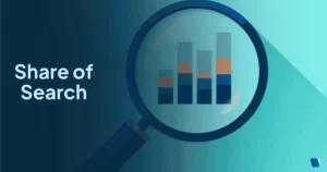 share-of-search-illustration-with-magnifying-glass-and-bar-chart