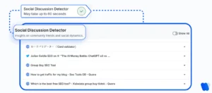 social-discussion-detector-showing-community-trends-and-seo-insights