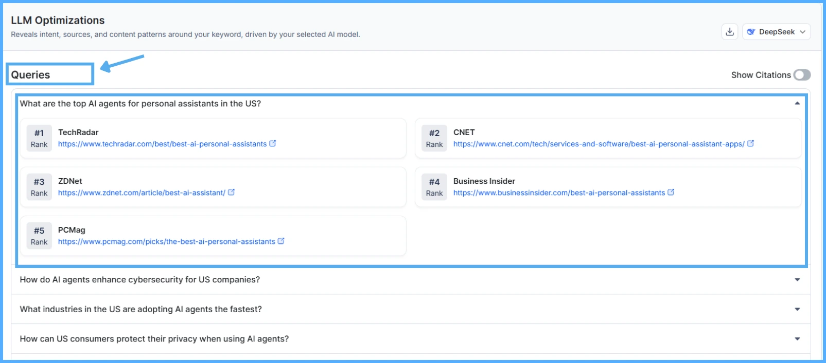 llm-source-ranking-citation-relevance-score-kiva-trusted-domains-query-analysis