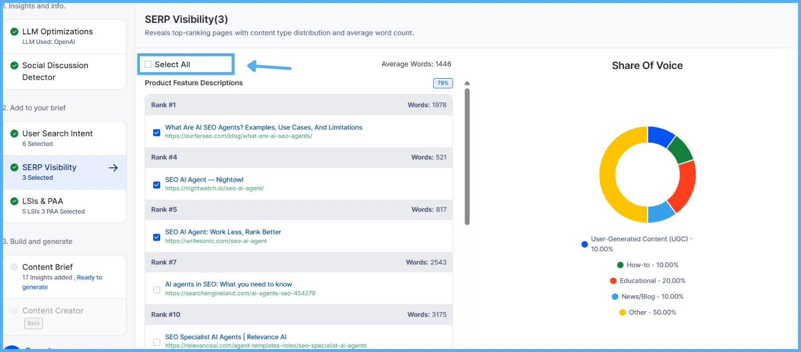 checkbox-selection-kiva-serp-result-filtering-custom-analysis-tool