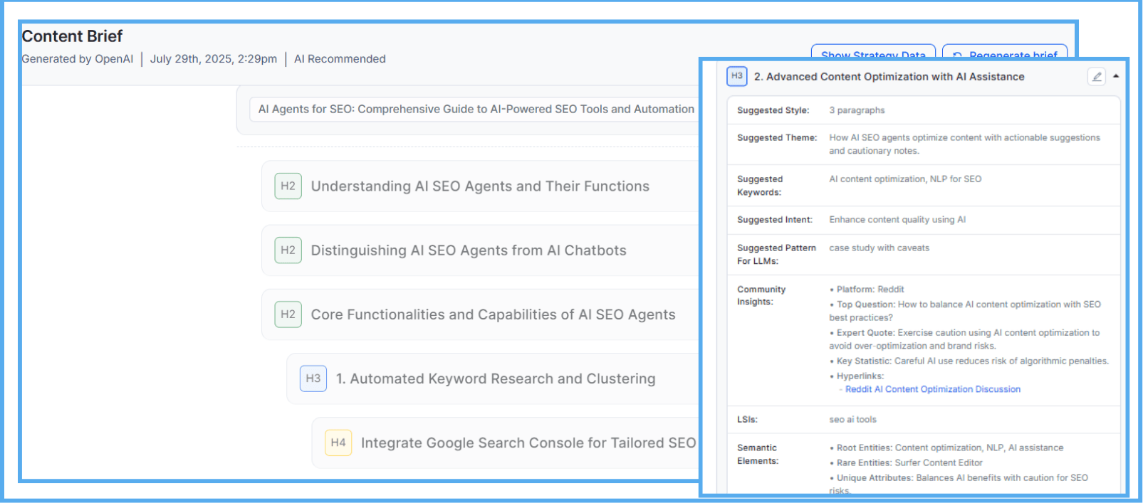 content-brief-display-showing-outline-generated-by-AI