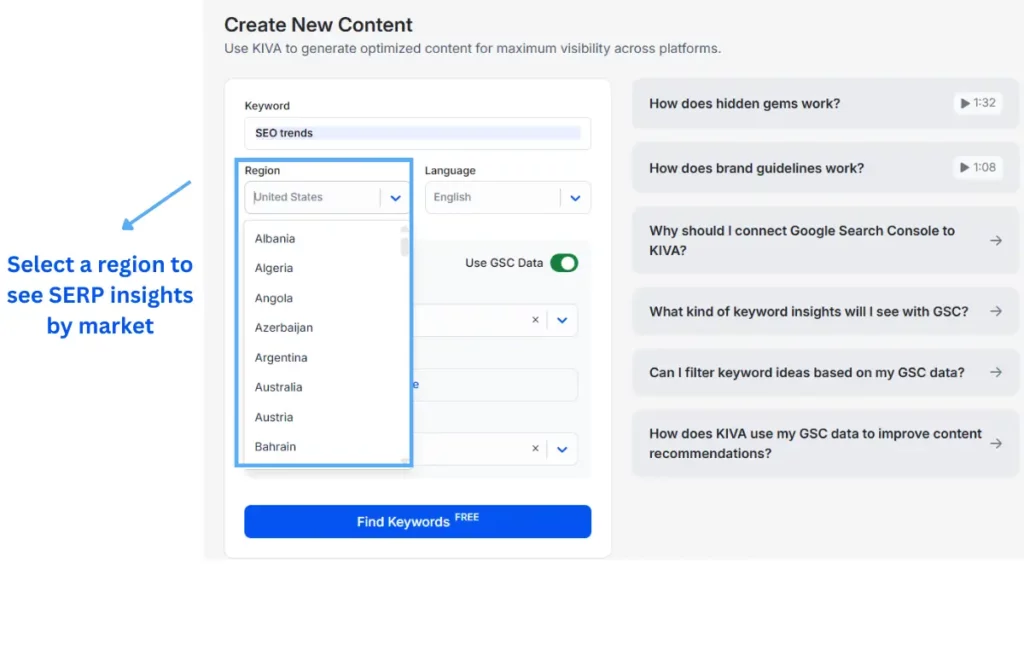 kiva-region-selector-serp-insights-market-specific-keyword-analysis-dashboard