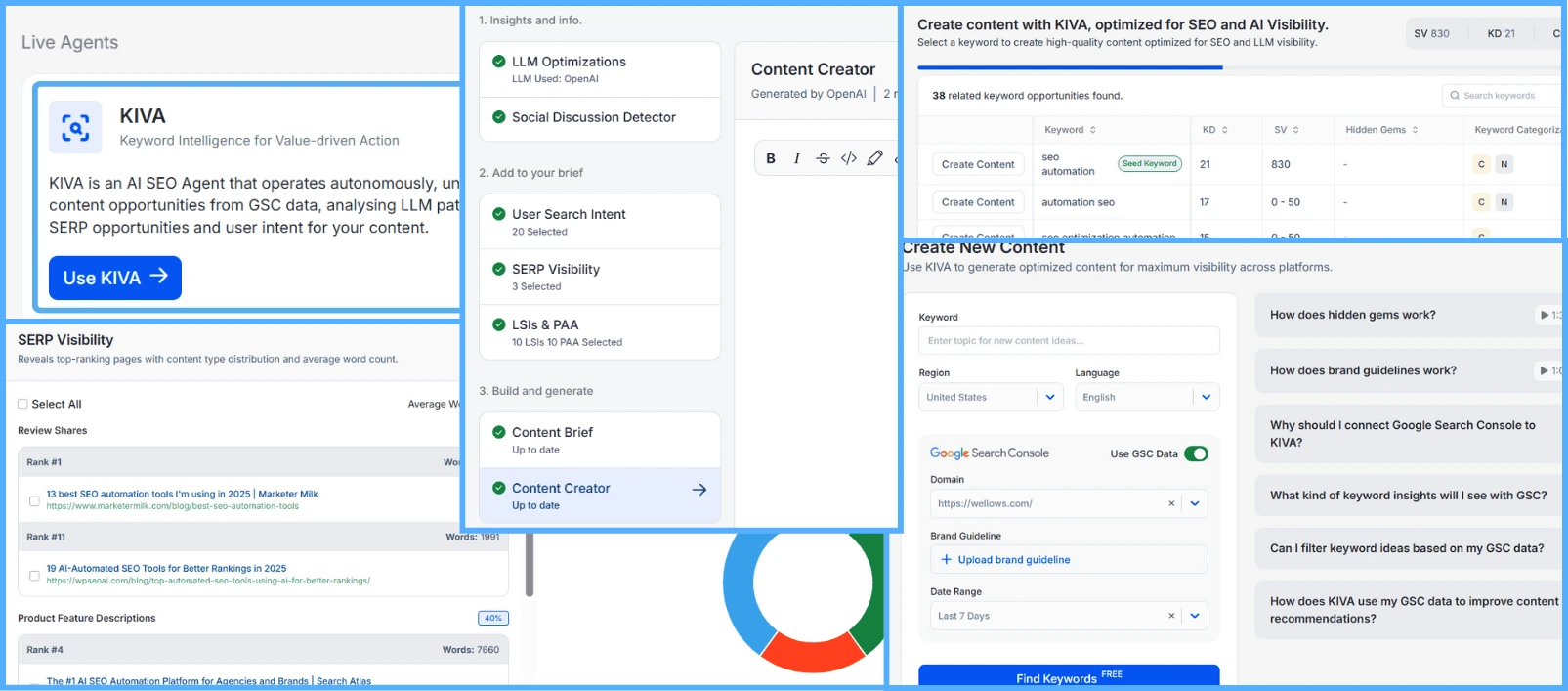 KIVA UI redesign showing simplified navigation and faster workflows