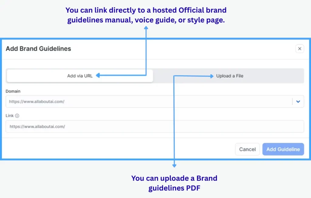 kiva-dashboard-add-or-upload-brand-guidelines-for-consistent-branding