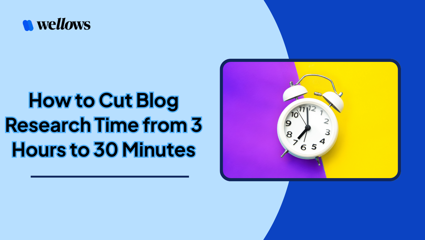 How To Cut Blog Research Time From 3 Hours To 30 Minutes