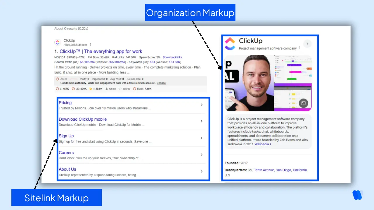 Clickup-Structured-data-example-from-Google
