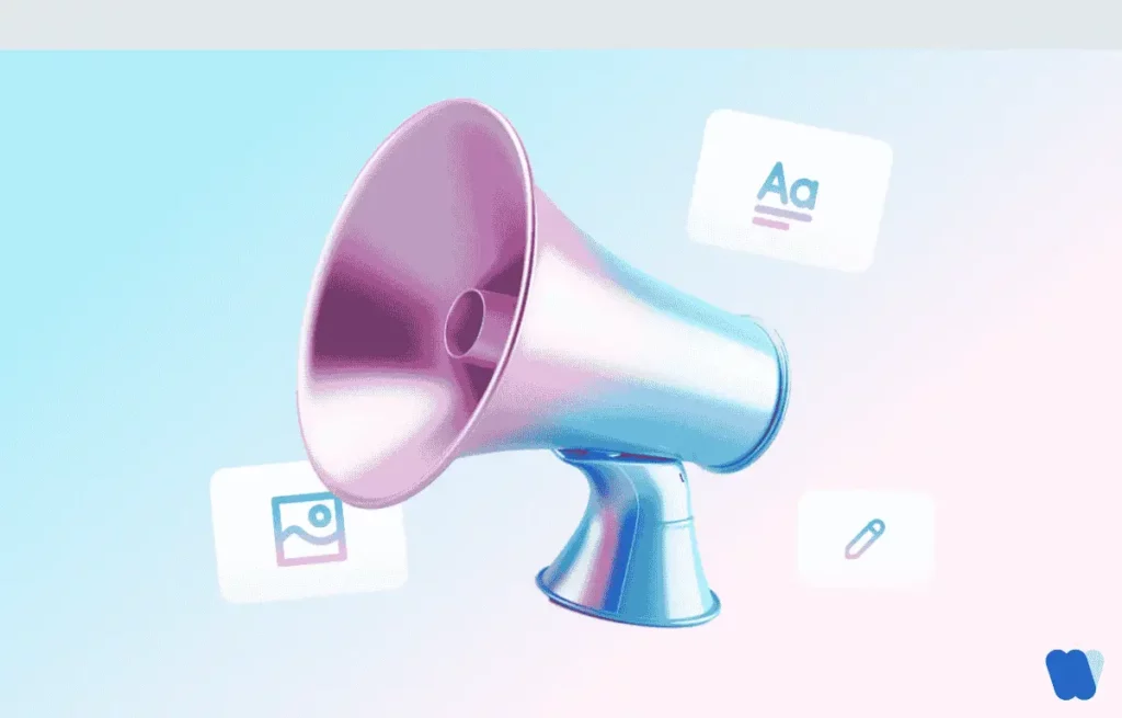 digital-megaphone-representing-brand-voice-and-message-consistency