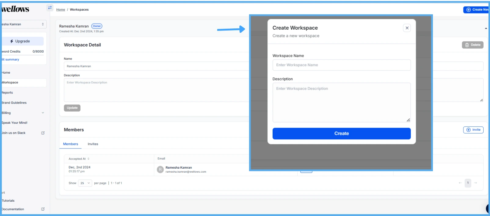 KIVA workspace collaboration timeline