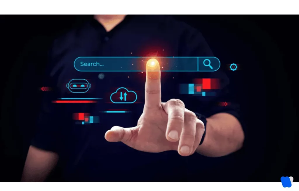 finger-activating-ai-powered-search-interface-for-digital-optimization
