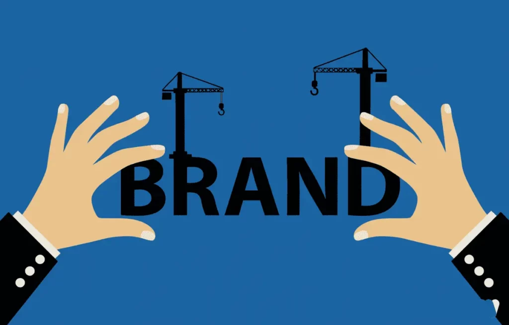 hands-and-cranes-building-a-brand-illustration-concept