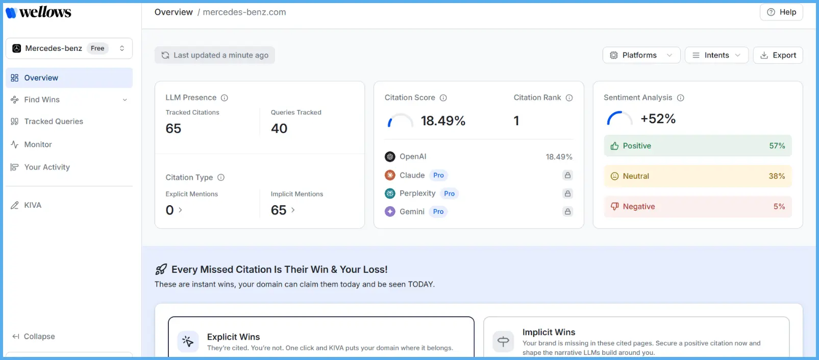 wellows-dashboard-citation-score-llm-presence-sentiment-analysis-citation-rank