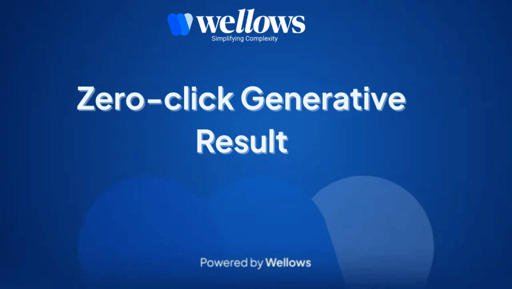 Zero-click Generative Result