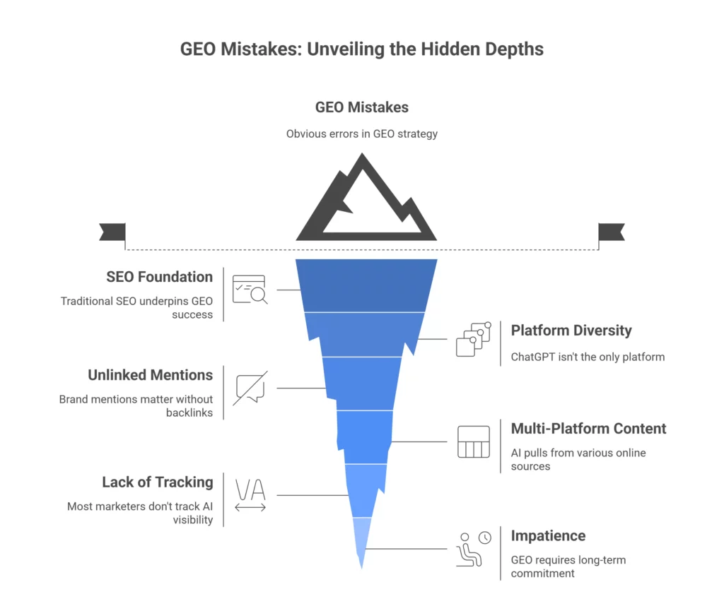 GEO Mistakes: Unveiling the Hidden Depths