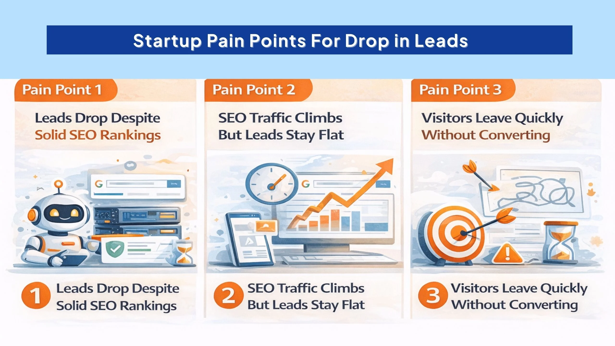 Main Reasons Startup Leads Drop Even When SEO Is Working