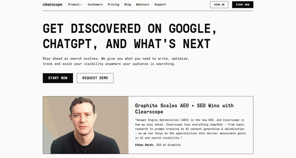 clearscope-homepage