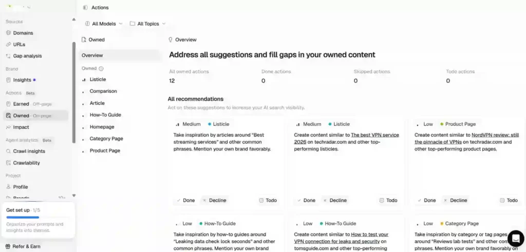 peeci-ai-outreach-dashboard-actions-overview