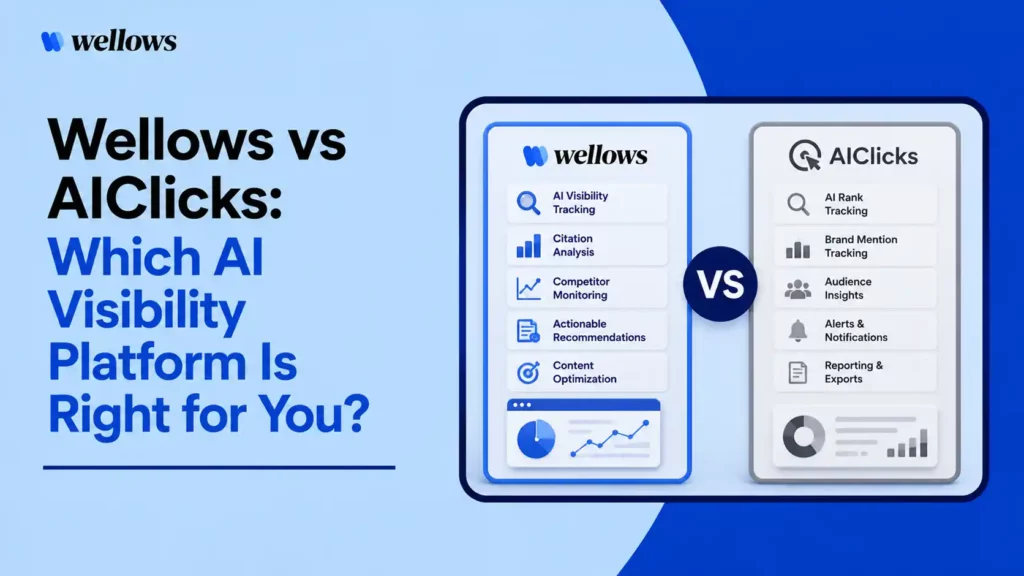 Wellows vs AIClicks: Which AI Visibility Platform Is Right for You?