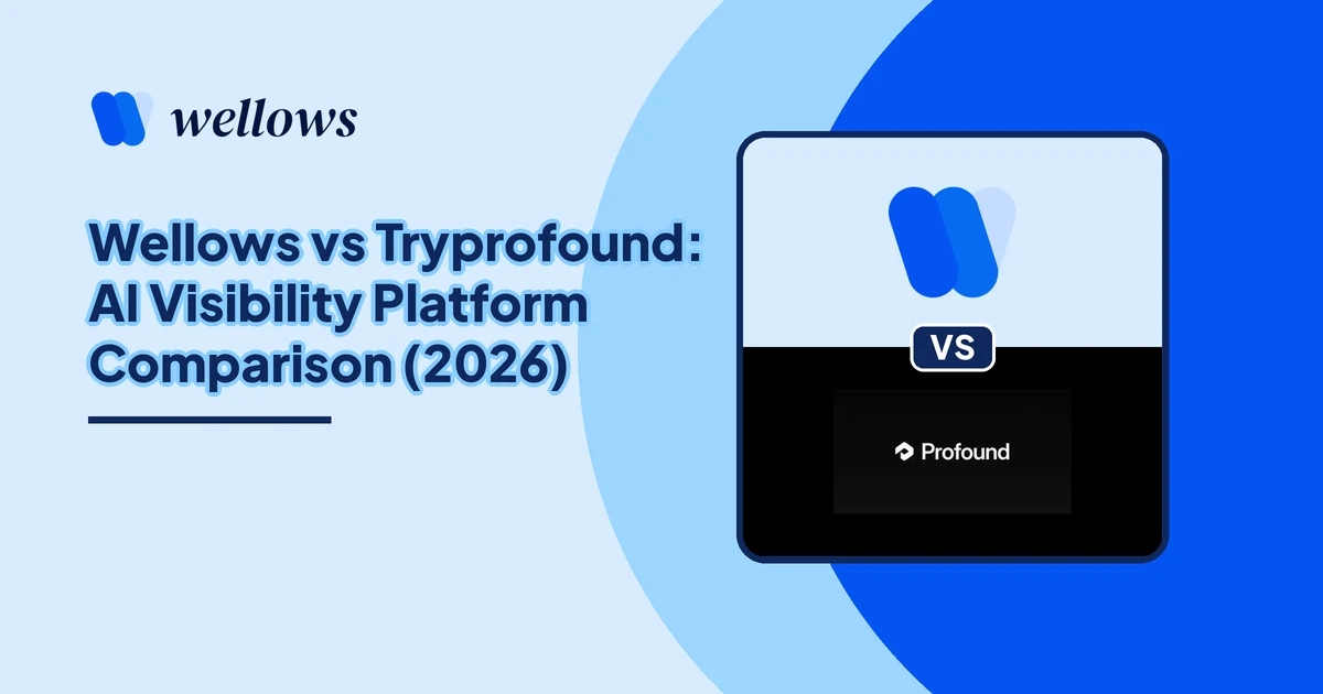 Wellows vs Tryprofound: AI Visibility Platform Comparison (2026)