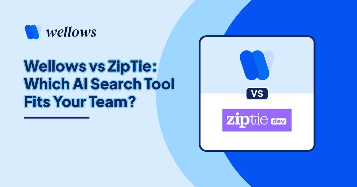 Wellows vs ZipTie: Which AI Search Tool Fits Your Team?